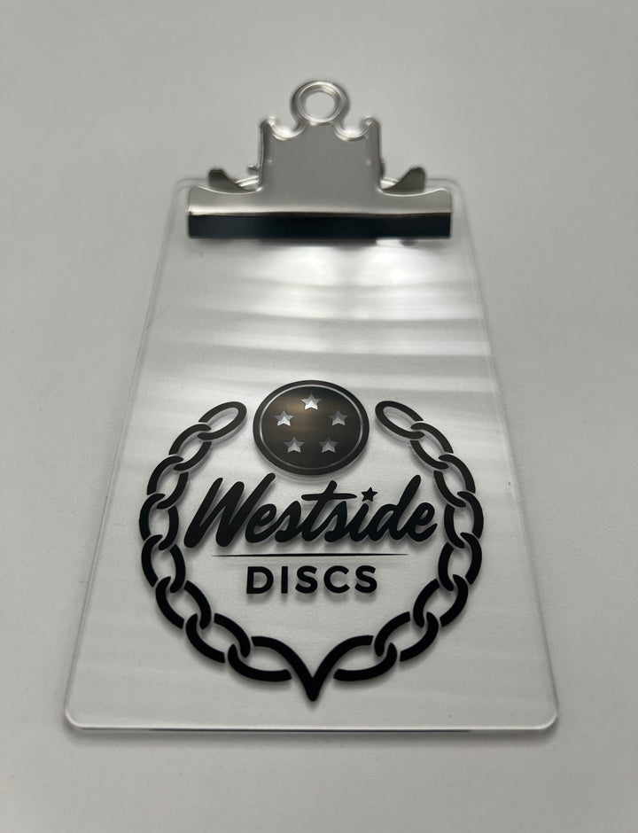 Westside Discs / Dynamic Discs / Latitude 64 / Handeye Scorecard Clipboard